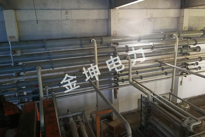 電廠化水FRPP、鋼襯PO管道安裝工程案例